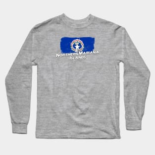 Northern Mariana Islands flag Long Sleeve T-Shirt